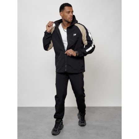 Sports suit men's, size 48, black color-10