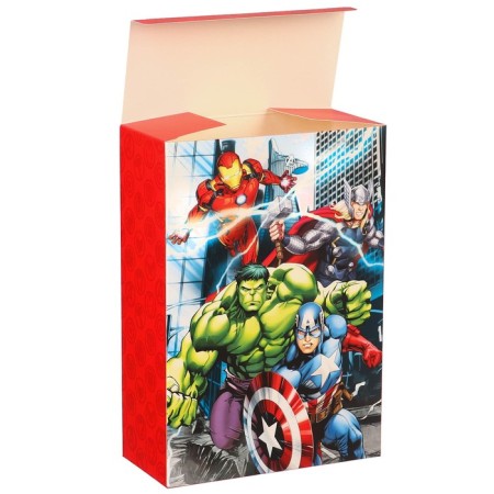 Gift box, folding, 16x23x7.5 cm, Avengers-1