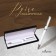 Restoring Hell Gift, Ball "Colombo" in the leatherette case, rotary, white body with silver