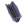 Wallet, lightning, 8 pockets, 1 department for trifles, n/k blue Shora