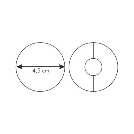Tescoma Tescoma delicia filling molds, round, d = 4.5 cm-1