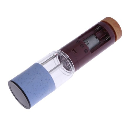 Electric mill Luazon Let- 003, plastic, from batteries, lilac-6