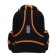 Frame backpack 35 x 27 x 13 cm, Hatber Ergonomic Min "Vlad A4", black/orange NRK_70104
