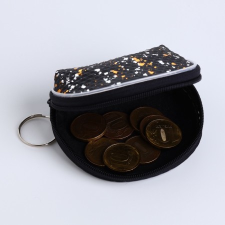 Monetnik's wallet with a zipper, color mix-4