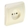 Single Luazon Lighting "ECB", 10 A, hidden, without salary, beige
