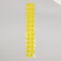 Stick plastic volumetric "emoticons" with gold stroke mix 33.5x6 cm