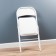 Folding stool S-2589 white