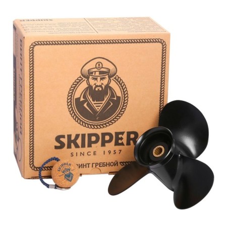 Skipper crest screw for Tohatsu, power from 9.9-18 hp, step 12, 3 blades, aluminum 900016-1