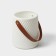 Vase for Flowers LADOOM "Vedera", 2.8 l, 18 × 16.5 × 14 cm, white color