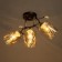 Bruni chandelier 3he27 40w Black 50x23x27cm Bayerlux