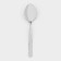 Tablespoon “Economy”, h = 20 cm, thickness 1.5 mm, silver color