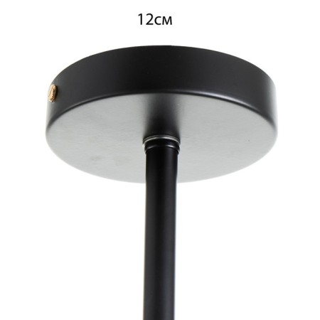 Svetogor chandelier "Form" 4x60W E27 Black 81x49x39cm-4