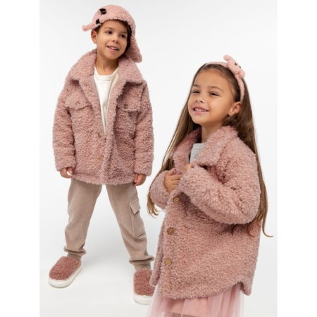 Children's jacket Amarobaby Lama, height 134 cm, pink color-13