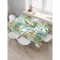 Green Portnik tablecloth, rectangular, oxford, size 120x145 cm