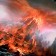 Stick 3D interior volcano 70*50cm