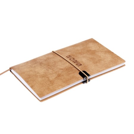 The weekly dated 2025, Escalada, 175 x 95 mm, soft cover with artificial leather, 64 sheets, pancake embossing, block 70, beige-2