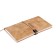 The weekly dated 2025, Escalada, 175 x 95 mm, soft cover with artificial leather, 64 sheets, pancake embossing, block 70, beige