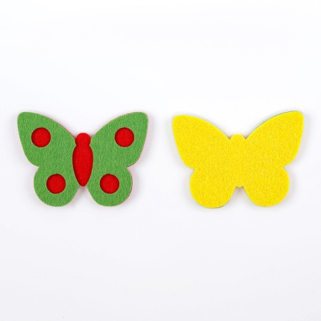 Counting material from the felt "Spring meadow"-7
