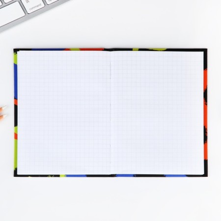 Notepad A6 in a solid cover, 40 sheets "sneakers"-1