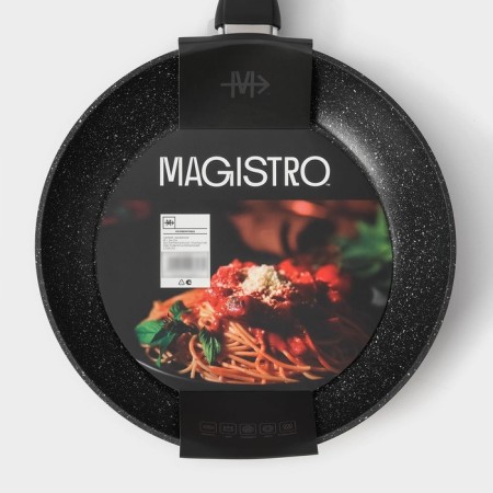 Pan Magistro Warrior, D = 24 cm, h = 4.7 cm, Soft-Touch pen, anti-stick coating, induction-8