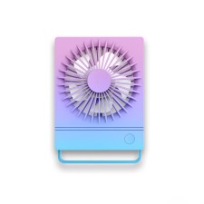 Portable fan YS2202B, 500 mAh, 3 modes, input Micro-USB, wire, cold gradient