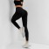 Leggings Sports Minaku: Sportly; Black color, rr 46