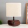 LILITR TELL LILIT LAMP 1x40W E27 Red Nut 11.5x20x30cm