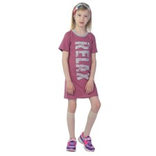 Baby dress, height 104 cm, raspberry color