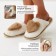Women's slippers 40-41, beige color