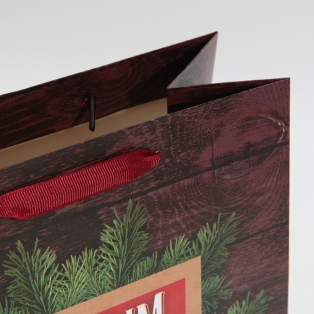 Laminated vertical package “Happy New Happiness”, Ml 23 x 27 x 11.5 cm, New Year-4