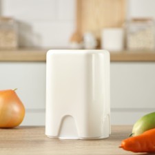 Vegetable engine, 10 × 8 × 13.5 cm, white color