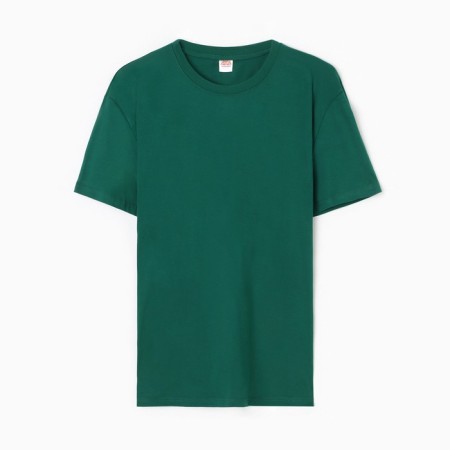 T-shirt male, dark green color, rn 50