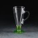 Mug "brightness", glass, 250 ml, color bottom