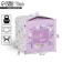 Gift folding box, packaging, “With Love”, 12 x 12 x 12 cm