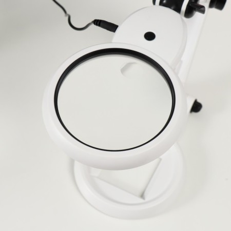 Lupa-lupa x2.3 x6 for LEDX18 creativity from 3AAA USB lenses d = 2.1 and 10 cm-3