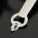 Knife of canine shade zero, stainless steel, silver color
