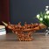Polystone souvenir "Seven elephants on a tusk" under a tree 18.5x8x44 cm