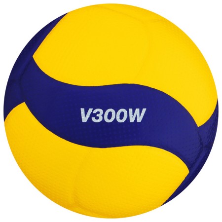 Volleyball ball Mikasa V300W, microfiber, glued, 18 panels, p. 5-8