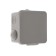 Distribution box Luazon Lighting, 80x80x50 mm, IP54, for open installation