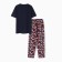 Homemade male "Gingerbread" set (T -shirt, trousers), ink color, size 54