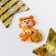 Magnet Polystone "Tigrush with gold coins" mix 6x5 cm