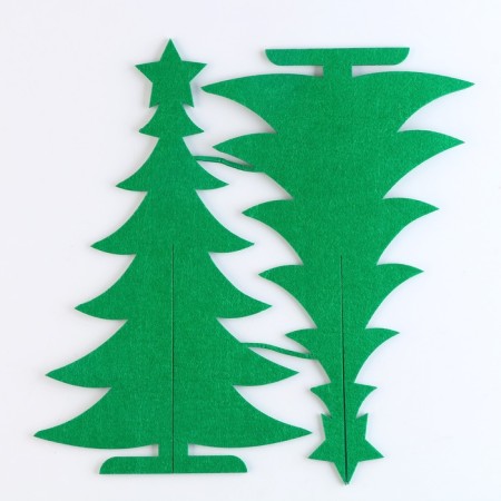 New Year's set for creativity. Fir -tree made of felt "New Year! Penguin"-2