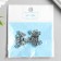 Bale with a suspension metal for creativity "Fish skeleton" silver 3.9 cm