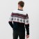 Knitted jumper KAFTAN "SNOW" size 44