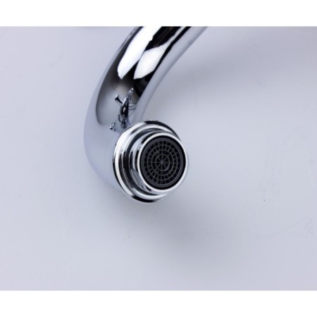 Bronze de Luxe Tiffany 1904cr bath mixer, with shower, pour 215 mm, chrome-4