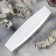 Porcelain dish Magistro "Blanche", 36 × 9 × 5 cm, white color