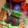 Fountain "Big House with the Stairs" 25x15 cm (with backlight)
