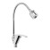Zein Z66350352 kitchen mixer, flexible spout, 40 mm cartridge, dual -mode aerator, chrome