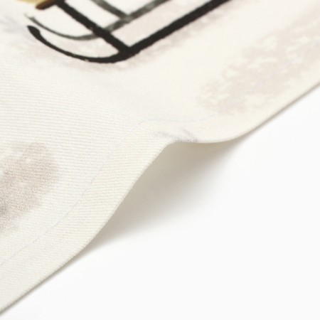 New Year. Ethel Towing Towards Towards 40x73 cm, 100% cotton, sarzha 190 g/m2-5