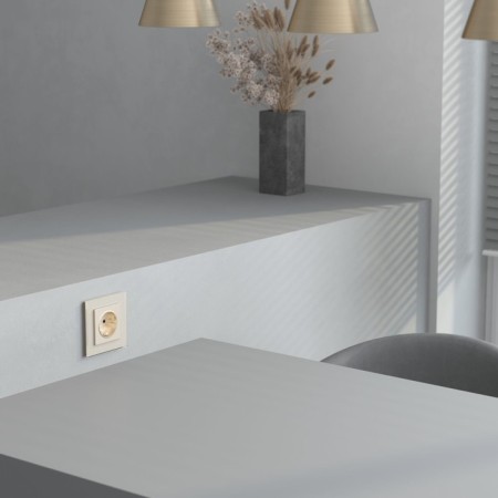 Frame for 1 post SENSO (champagne, glass Soft-Touch) w0013111-2
